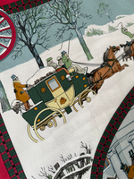 Платок Hermes «L'Hiver En Poste»