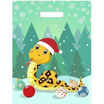 Пакет ПЭ с вырубной ручкой 40*31см «Символ мудрости» ламинированный Тико