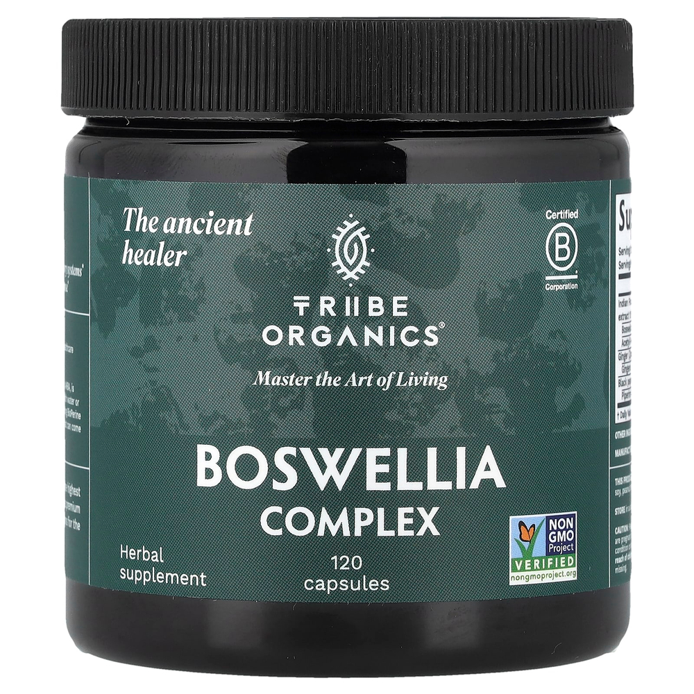 Tribe Organics, Boswellia Complex, 120 капсул