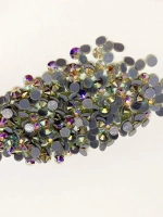 Стразы термоклеевые стекло Crystal AB ss16