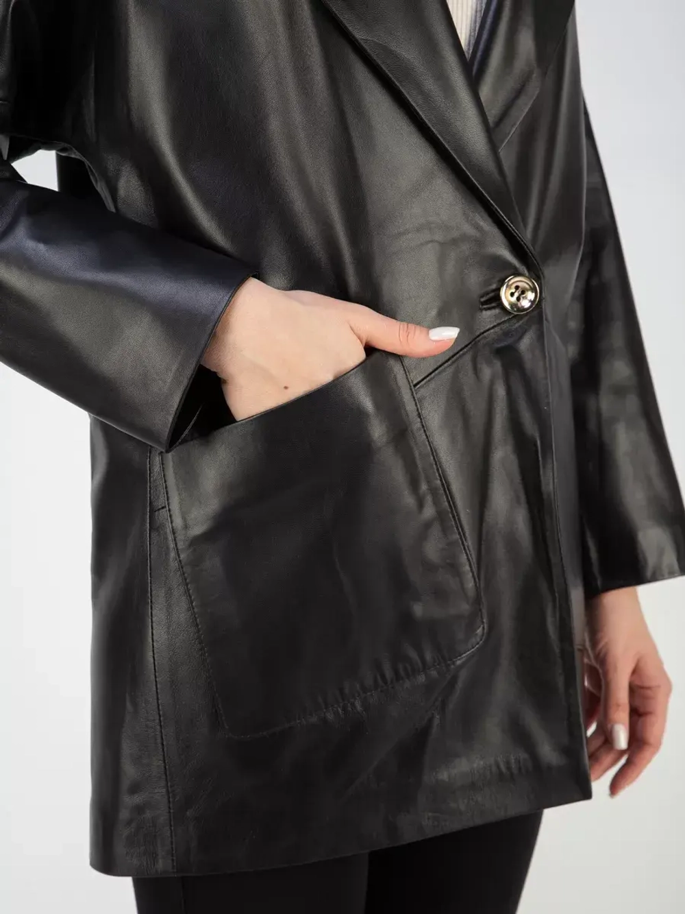 Куртка кожаная натуральная Турция пиджак