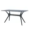 Стол Ibiza Table 140х80 см черный