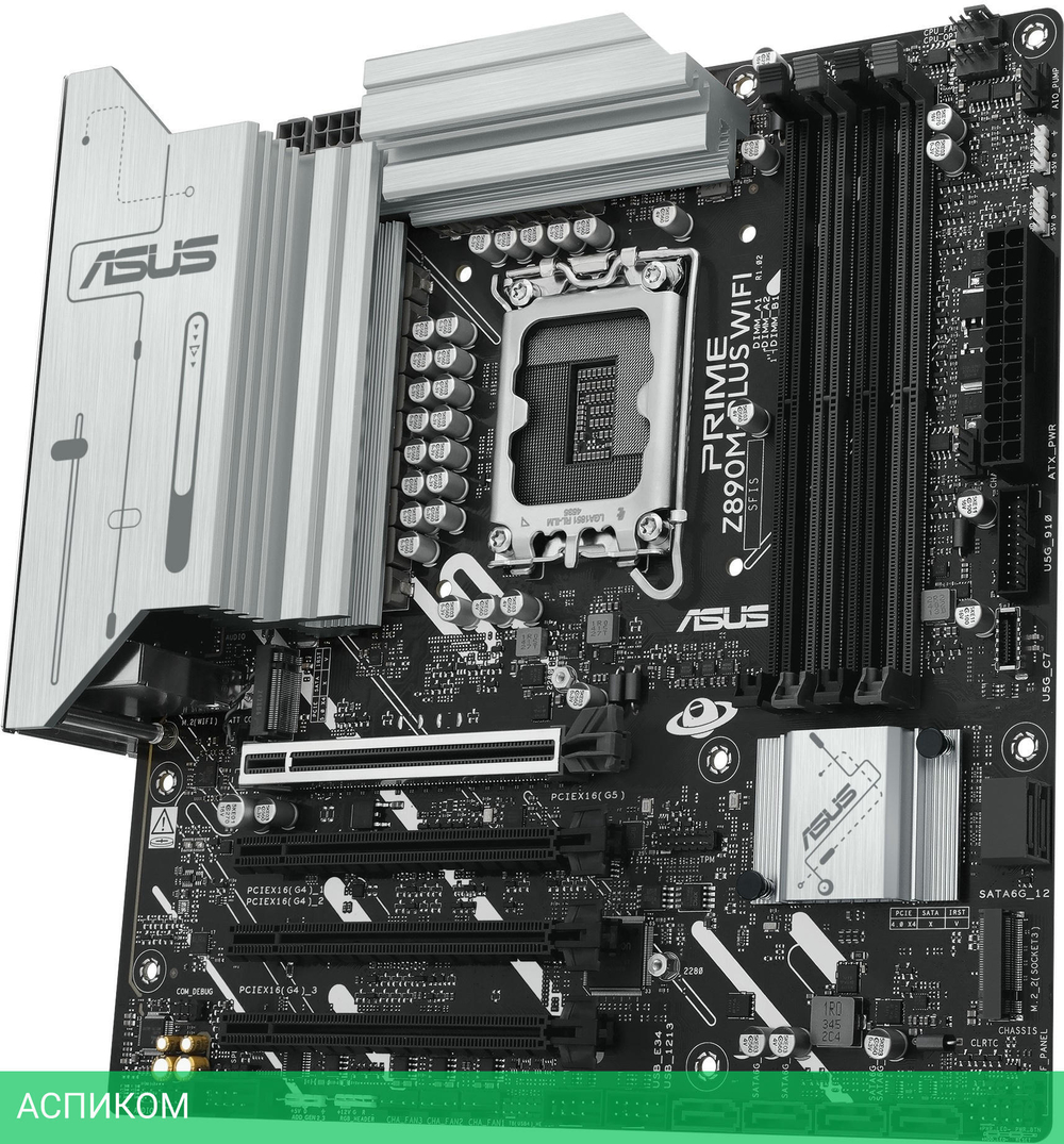 Материнская плата ASUS PRIME Z890M-Plus WiFi (90MB1J80-M0EAY0)