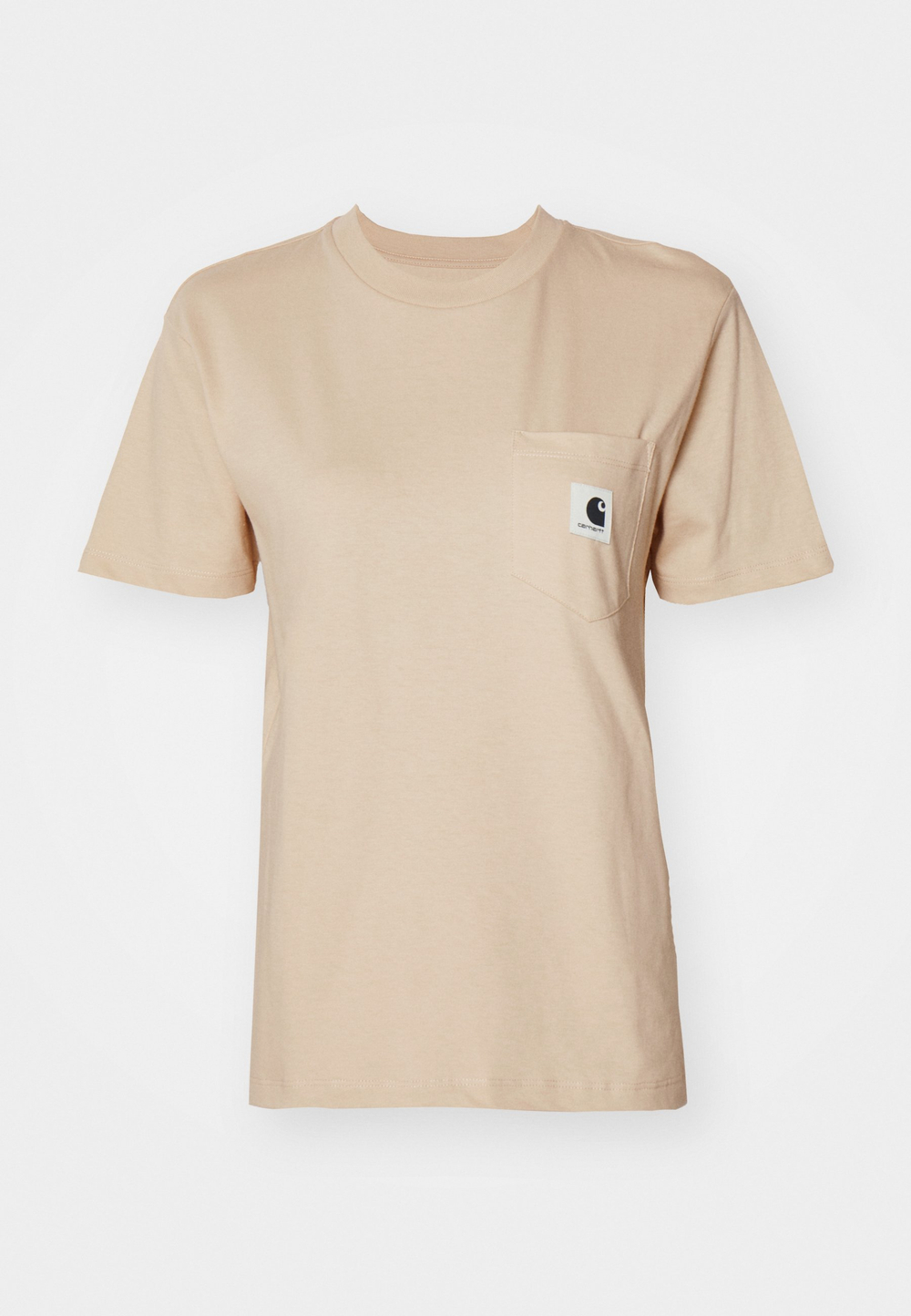 Carhartt WIP Базовая футболка - Бежевый