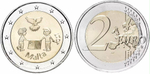 Мальта 2 евро 2017 Мир UNC