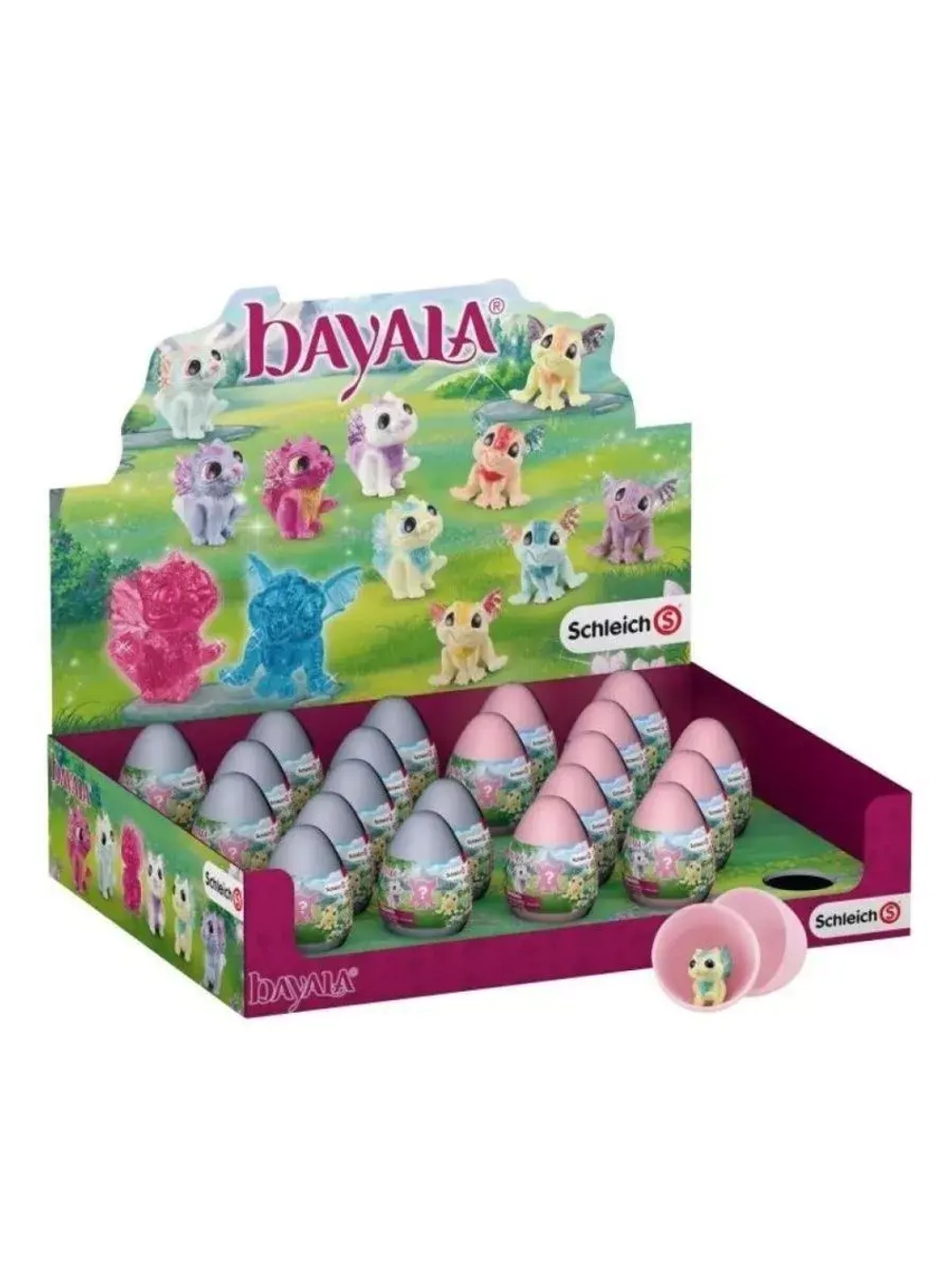 Фигурка Яйцо с сюрпризом Bayala Schleich 70635 Розовое