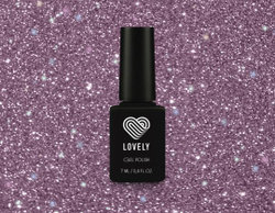 Гель-лак со светоотражающими частицами Lovely, коллекция "Jewel", оттенок радужного аметиста,7 ml
