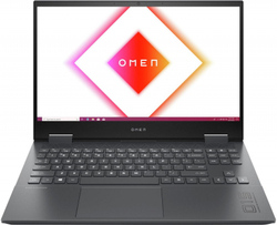Ноутбук HP Omen 15-en1048ur 15.6" 1920x1080 (Full HD), AMD Ryzen 5 5600H, 3300 МГц, 16 Гб DDR4, 1 Тб SSD, GeForce RTX 3060 6144 Мб, Wi-Fi, Bluetooth, Cam, Windows 11 Home, серый 640A6EA