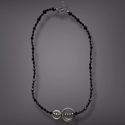 Ожерелье. Благородный шелест. Шпинель и Жемчуг