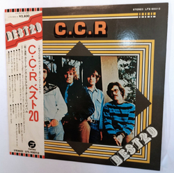 Винтажная виниловая пластинка Creedence Clearwater Revival C.C.R. Best 20 (Japan 1974)