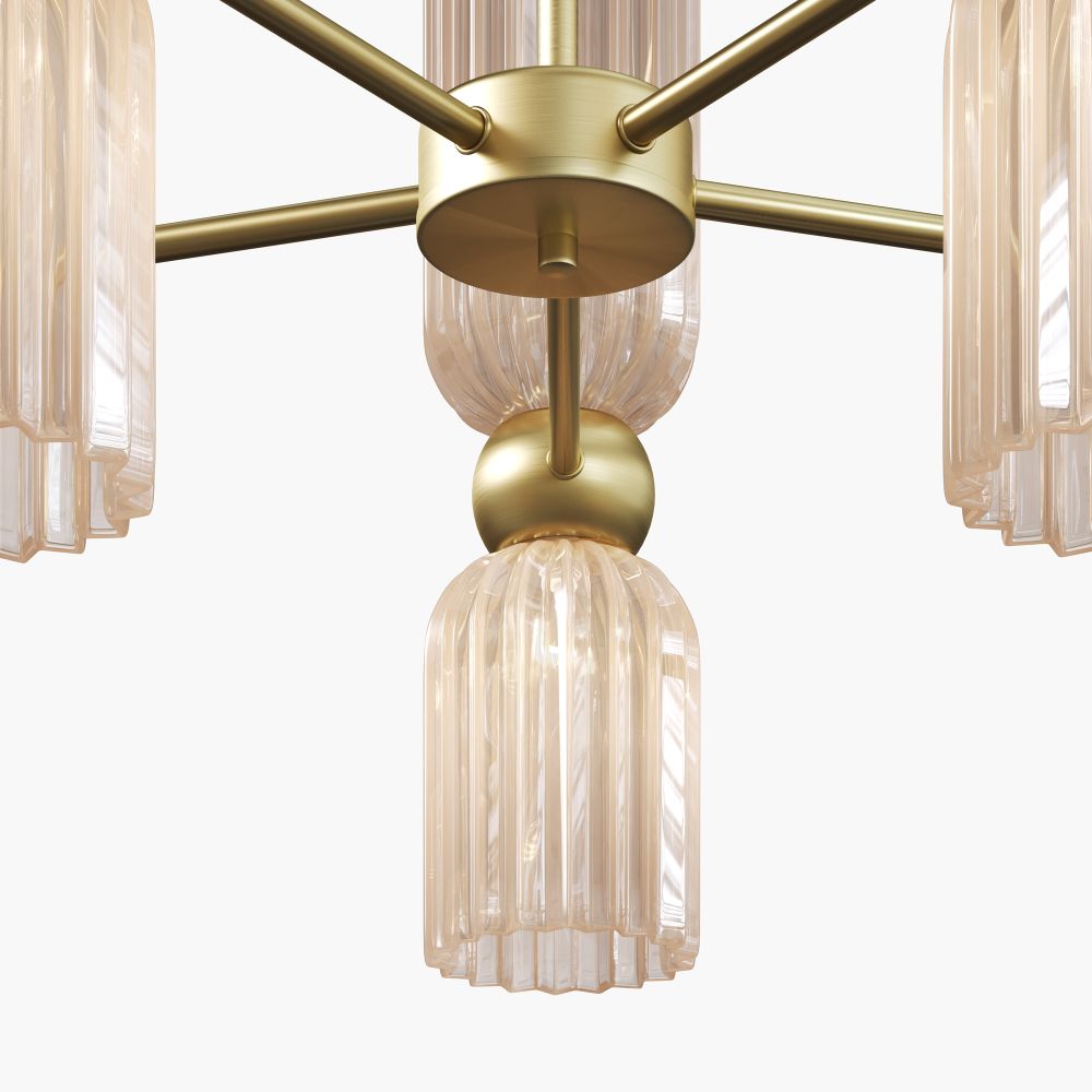 Люстра на штанге Maytoni   MOD302PL-10CG