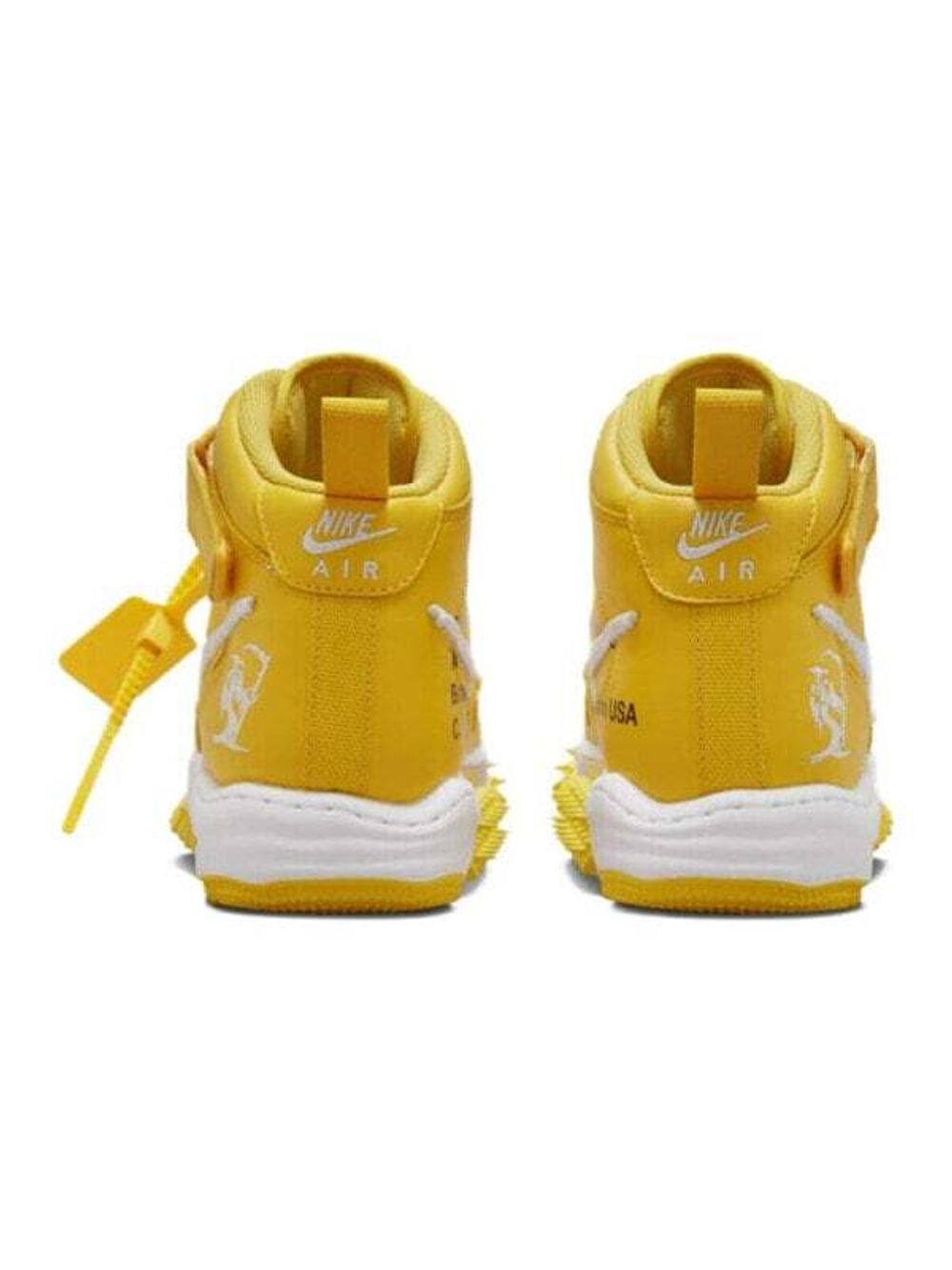 Nike Air Force 1 Mid Sp Off White Varsity Maize