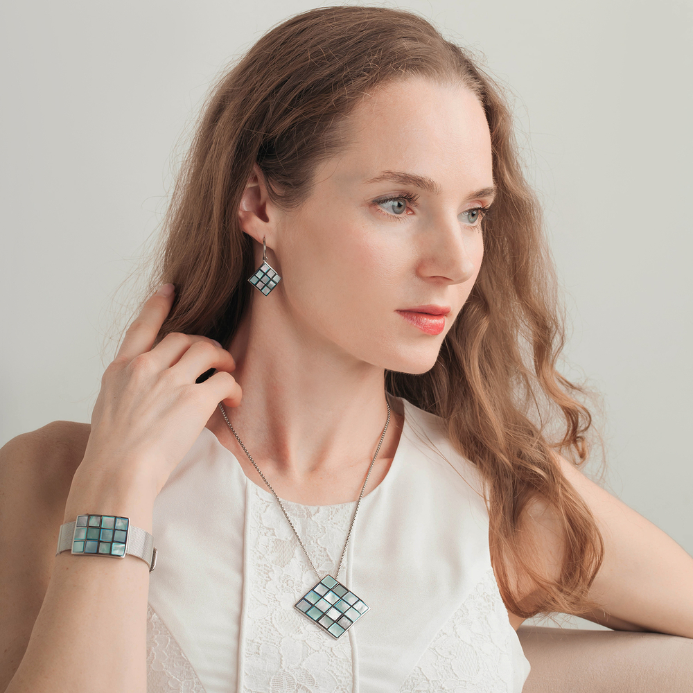 Серьги Fiore Luna AE01361-2 BL