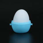 Рельефный мастурбатор EGG в синем футляре (Цвет: прозрачный)