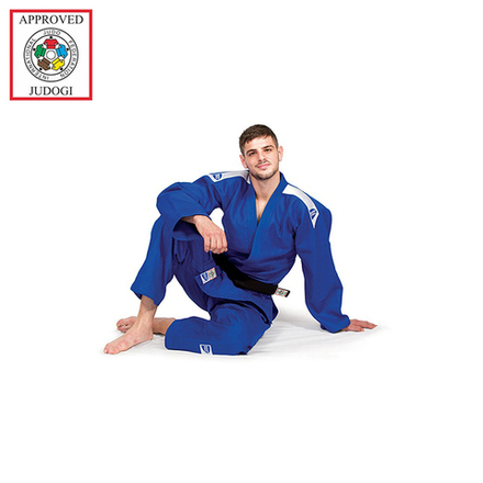JSS-10212 Кимоно Дзюдо SUPER одобрено IJF синее