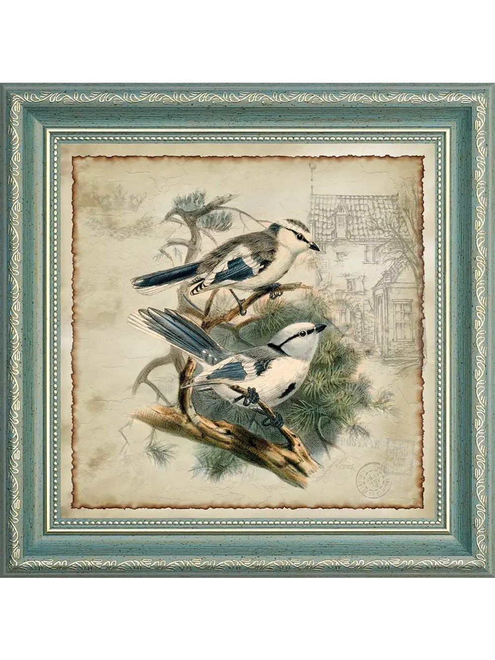 Картина на стену интерьерная на холсте 25*25 см