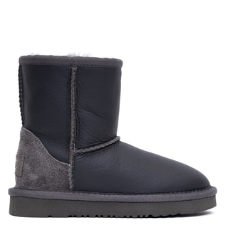 Ugg Kids Classic Short Metallic Grey