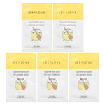Idealove, Superfood Skin Savior, маска с суперфудами, мед, 5 шт. по 20 мл (0,68 жидк. унции)