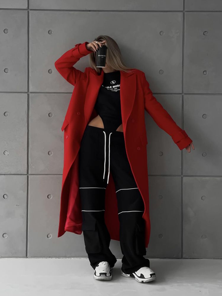 Пальто двубортное Ruby