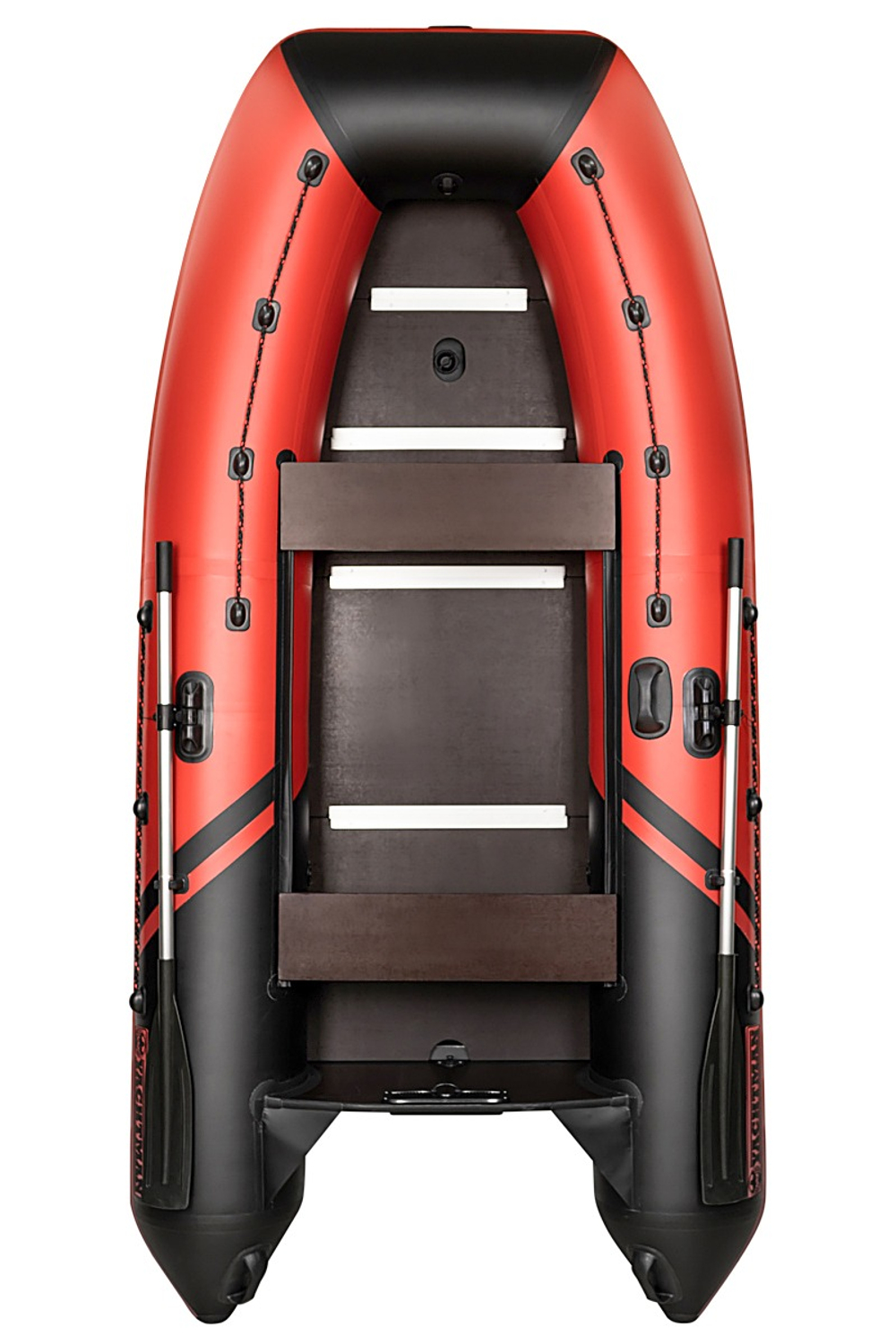 YACHTMAN-300 СК красный-черный + KAMISU T 9.8 BMS (комплект лодка + мотор)