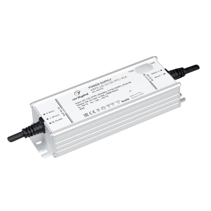 Блок питания ARPV-LG-24150-PFC-VCA (22-26V, 6.25A, 150W) Arlight 047710