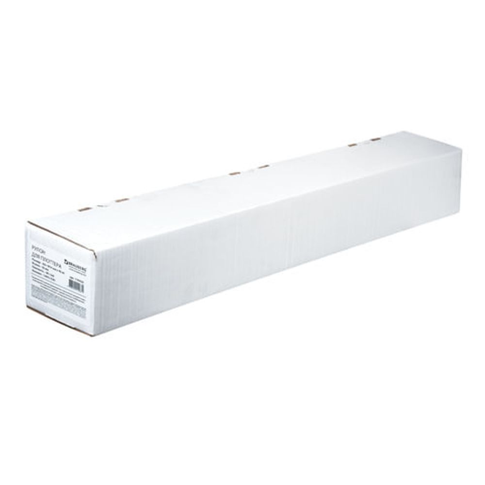 Рулон для плоттера, 610 мм х 30 м х втулка 50,8 мм, 120 г/м2, белизна CIE 146%, BRAUBERG, 110621