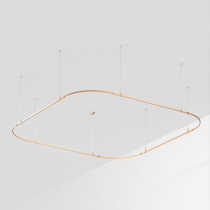 Шинопровод подвесной Arlight Art-Apriori-Quadrat-Soft-Hang-3500X3500 048514