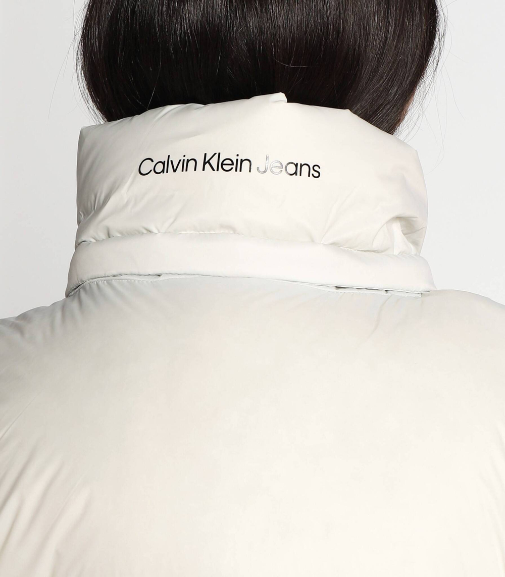 пуховая безрукавка CALVIN KLEIN JEANS - экрю(J20J219821)