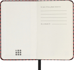 Блокнот Moleskine LE Prescious & Ethical Shine XS 65х105мм 160стр нелинов тверд (LEHSHINEMP012MRED)