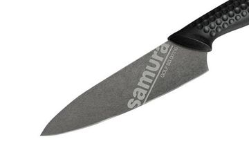 Нож кухонный Samura GOLF Stonewash овощной 98 мм, SG-0010B/K