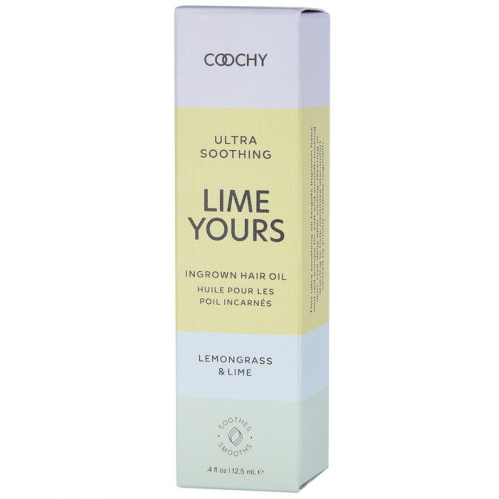Ультра успокаивающее масло COOCHY с лемонграссом и лаймом от вросших волосков 12,5 мл