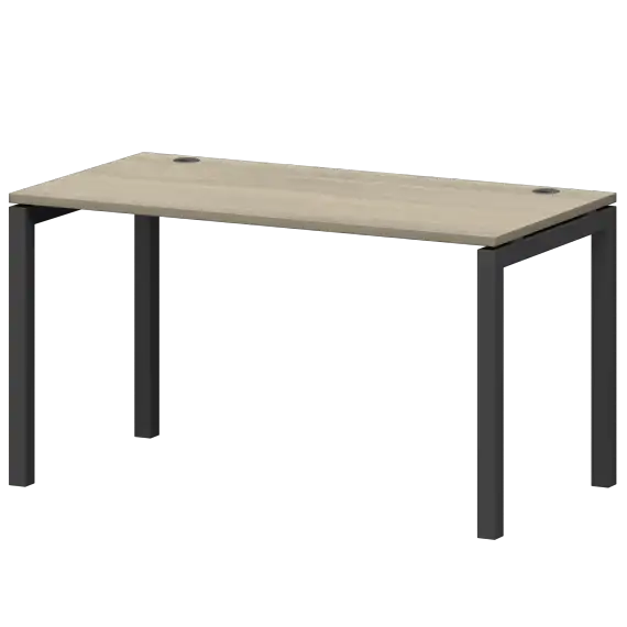 Стол на металлокаркасе СМС25-П-14К.73.Пр50  1400x730x750 Смарт