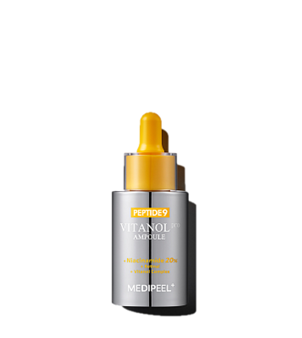 MEDI-PEEL Peptide 9 Vitanol Ampoule PRO (30ml) Лифтинг-сыворотка для ровного тона и сияния