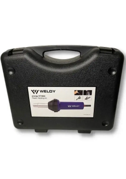 Фен строительный WELDY - HT1600 с комплектом для сварки пвх.
