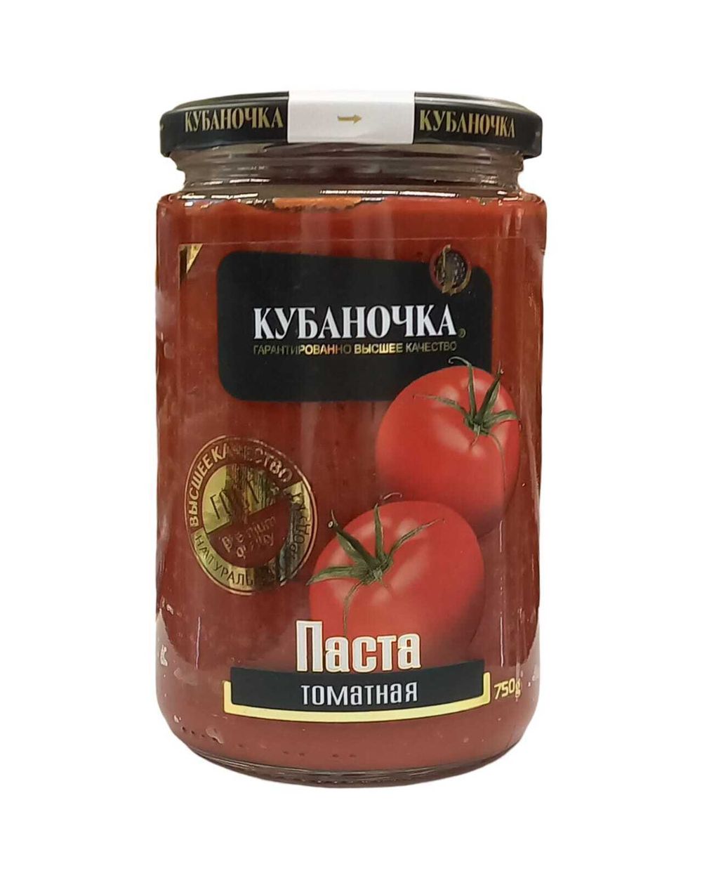 Томатная паста "Кубаночка" 750г