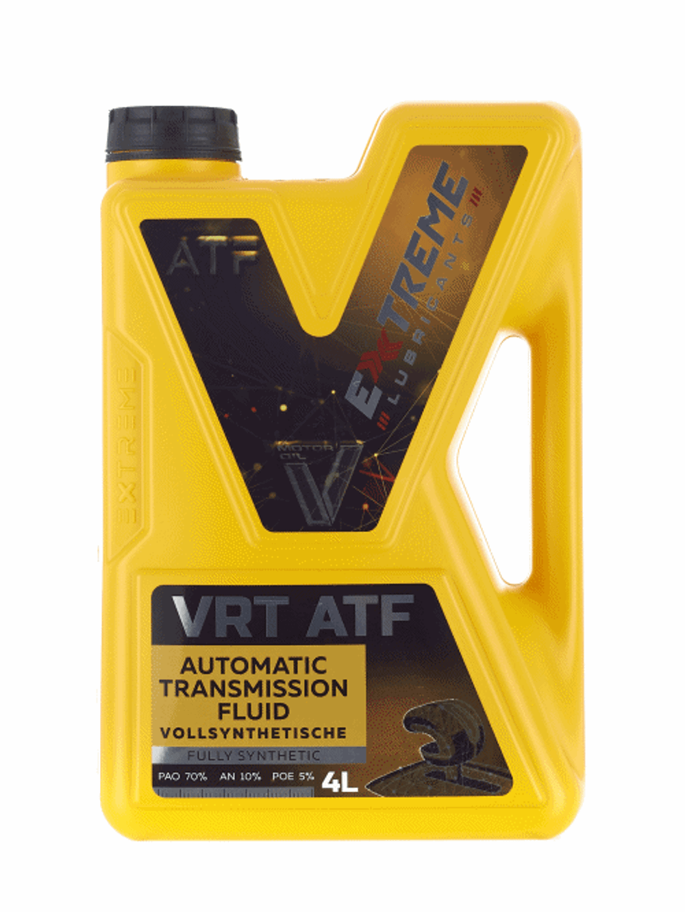 Трансмиссионное масло EXLINE Lubricants VRT ATF для АКПП 4 литра. АРТИКУЛ EXVRTATF4L