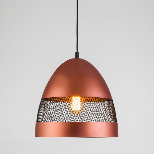 Подвесной светильник в стиле лофт 50179/1 медь