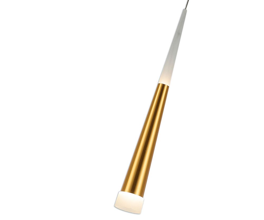Подвес Рэй золото d8 h200 Led 7w (4000K)