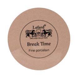 ЧАЙНЫЙ НАБОР LEFARD "BREAK TIME" НА 6 ПЕР. 12 ПР. 180МЛ КАПУЧИНО (КОР=6НАБ.)