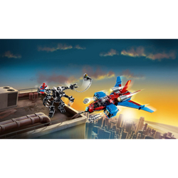 LEGO Super Heroes: Реактивный самолет Человека-паука против Робота Венома 76150 — Spiderjet vs. Venom Mech — Лего Супергерои Марвел