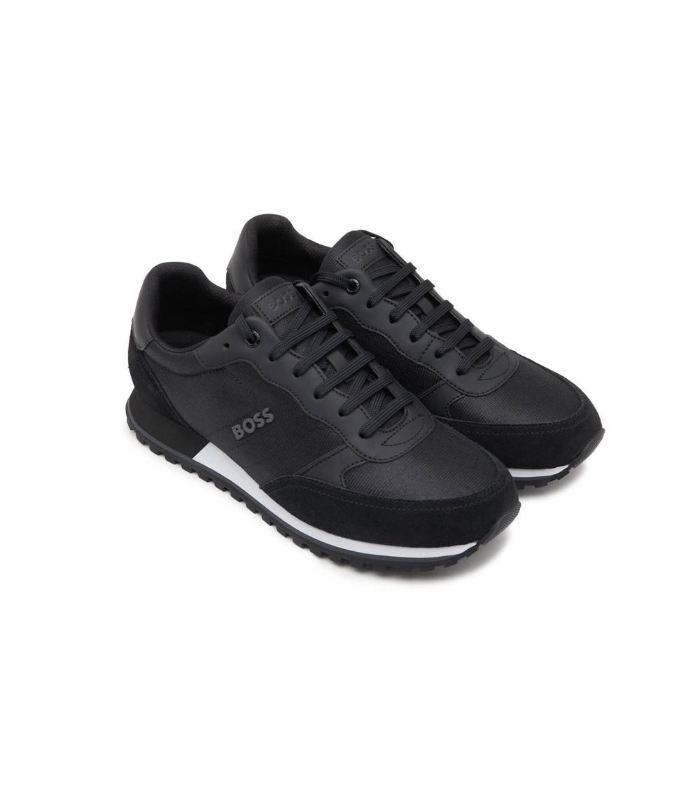 Кожаные кроссовки parkour BOSS BLACK - черный(50498133)