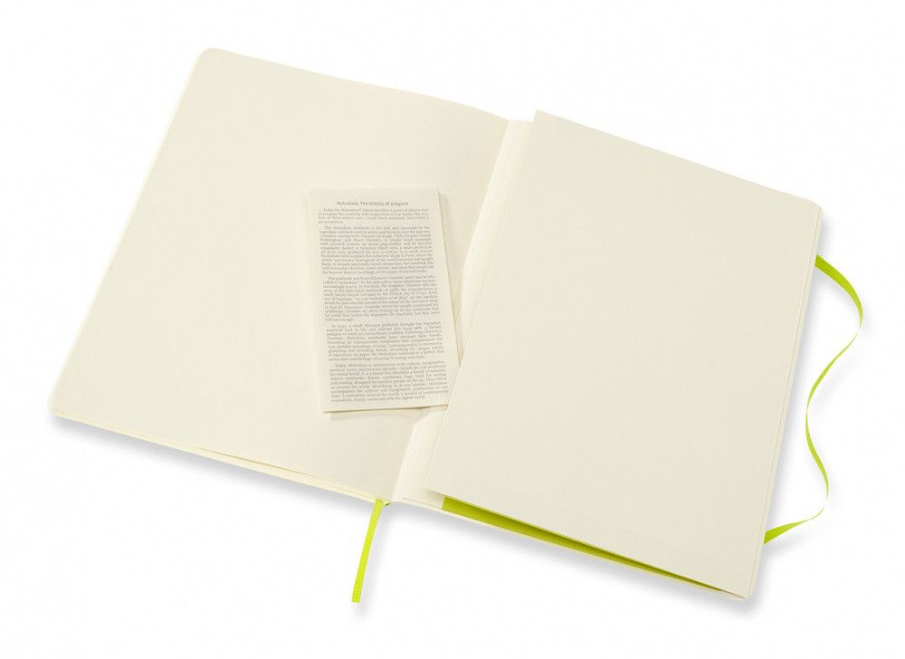 Блокнот Moleskine Classic Soft XLarge 192 стр линейка мягкая обложка (QP621C2)