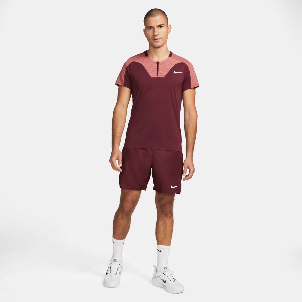 Мужские теннисные шорты Nike Dri-Fit Court 7in Shorts Men - Dark Red