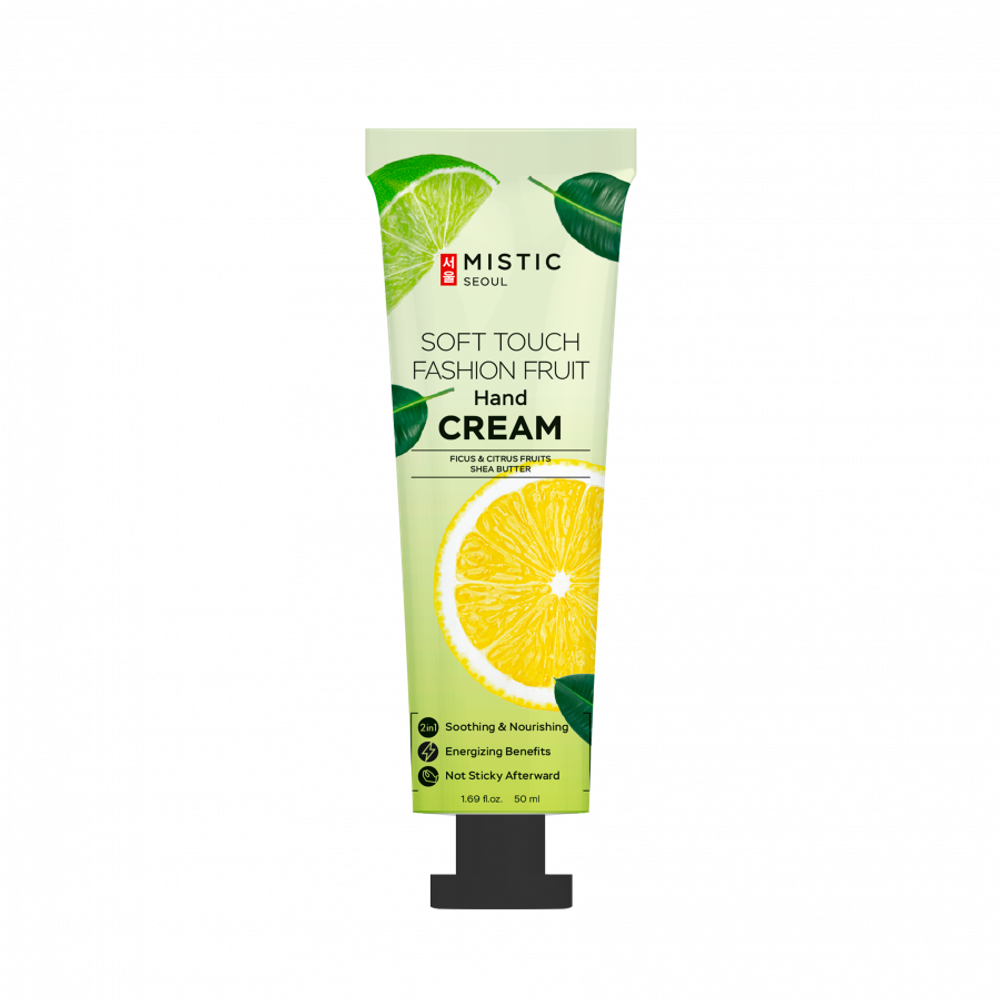 MISTIC SOFT TOUCH FASHION FRUITS Hand Cream Питательный крем для рук с экстрактами фруктов 50мл