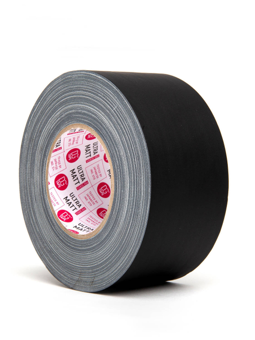 Клейкая лента Gaffer Tape@ultraMATT - Гаффа тейп 72мм/50м - Черный