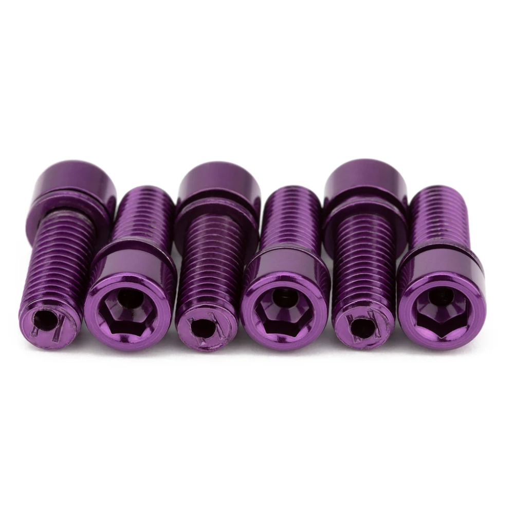Болты Mission Stem Bolts 23mm Purple