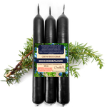 Свечи с можжевельником, ритуальные на чистку и защиту, 18х2 см