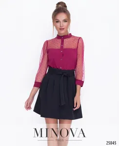 Юбка 1105-черный Minova