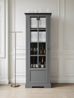 Шкаф-витрина деревянная Лэйквью 60х41х170 см, сервант с 4 полками, из массива сосны