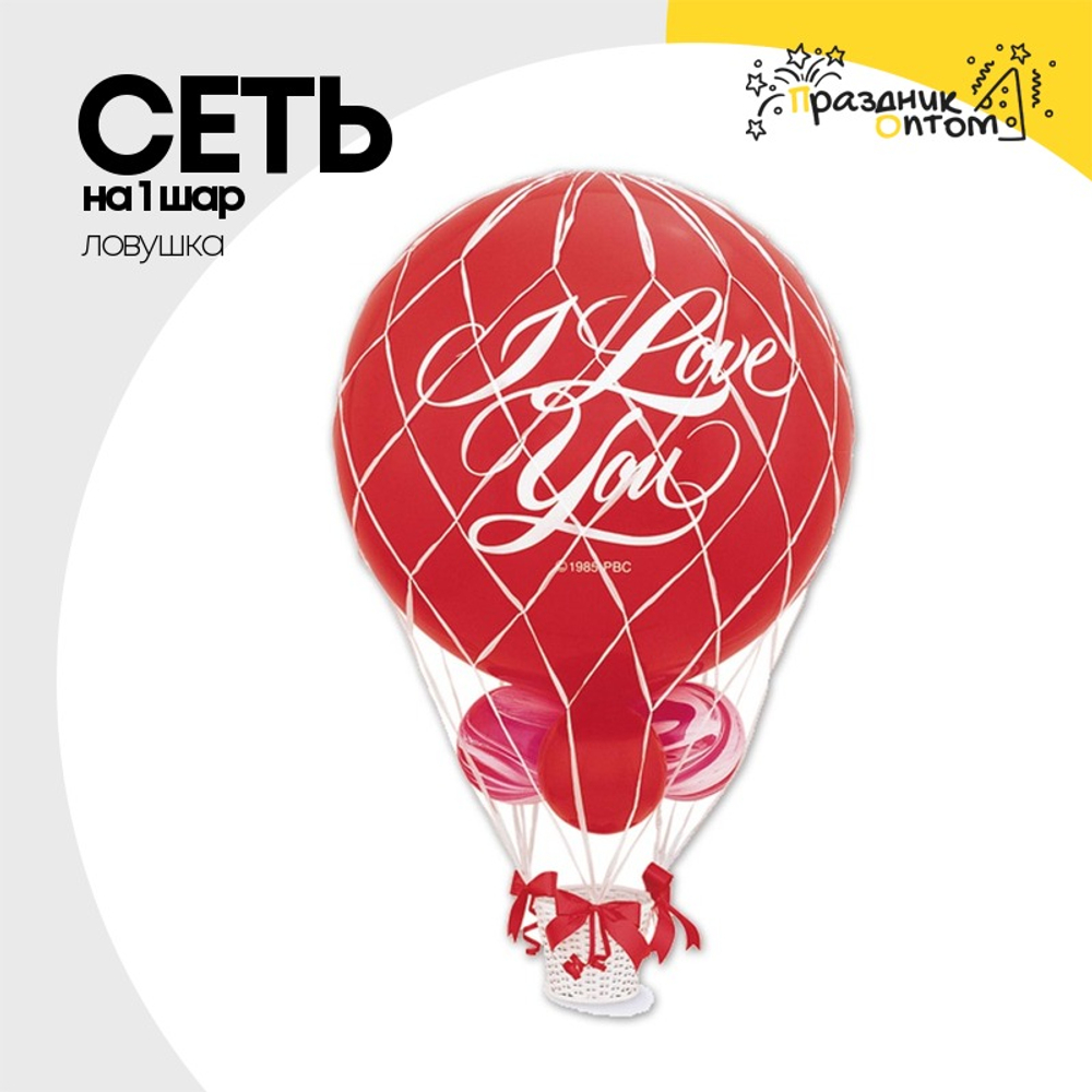 Сеть Ловушка подвесная На 1 шар 40"